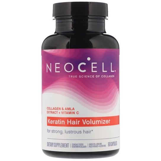 Neocell Кератиновое средство для объема волос, 60 капсул