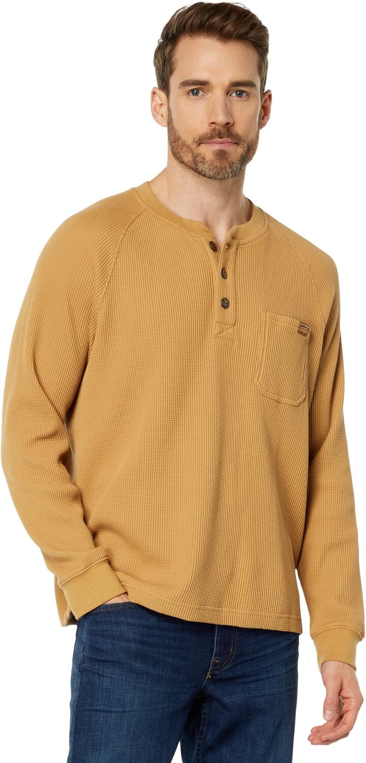 

BeanBuilt Вафельный Хенли L.L.Bean, цвет Barley