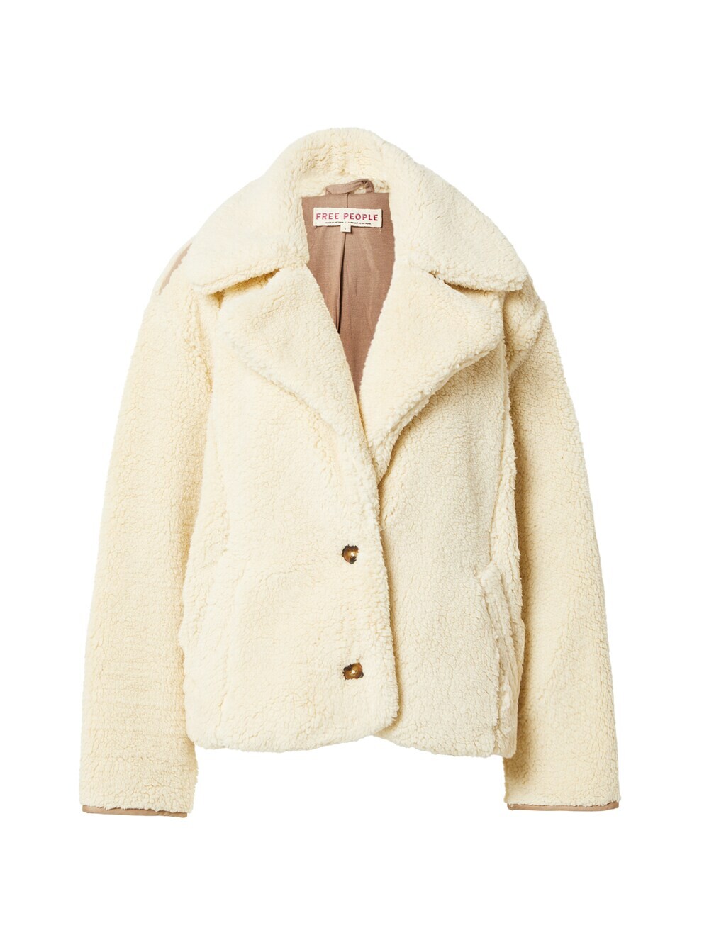 

Межсезонная куртка Free People JOPLIN, слоновая кость, Бежевый
