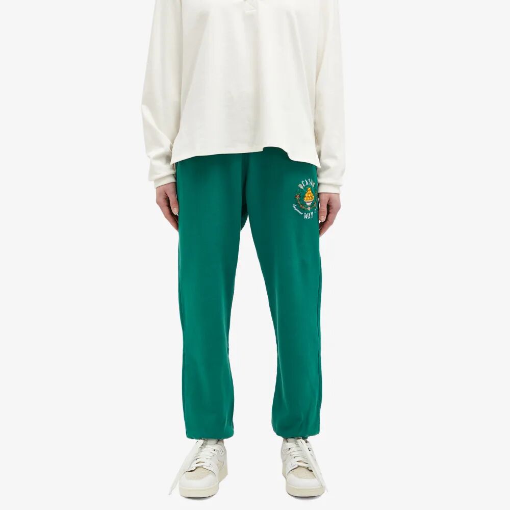 Casablanca Спортивные брюки с вышивкой Casa Way, зеленый шорты спортивные casablanca casa way белый