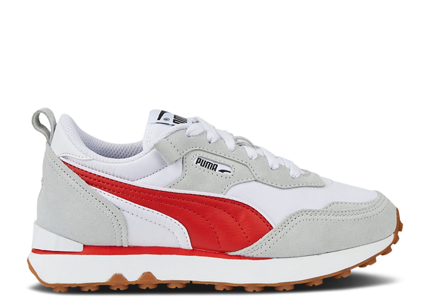 

Кроссовки Puma Rider Fv Big Kid 'Essentials - Platinum Grey Red', белый