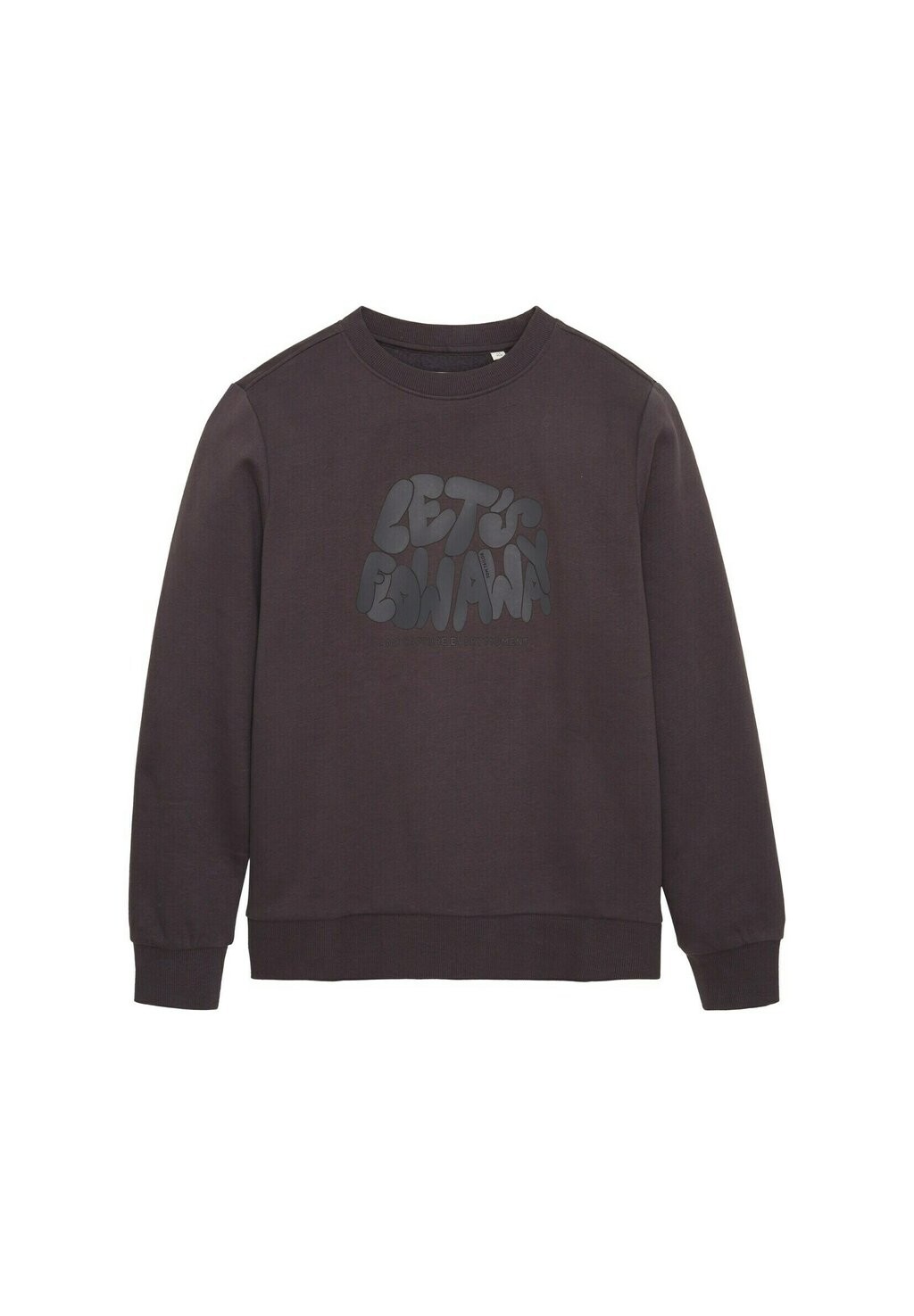 

Свитшот TOM TAILOR, цвет coal grey