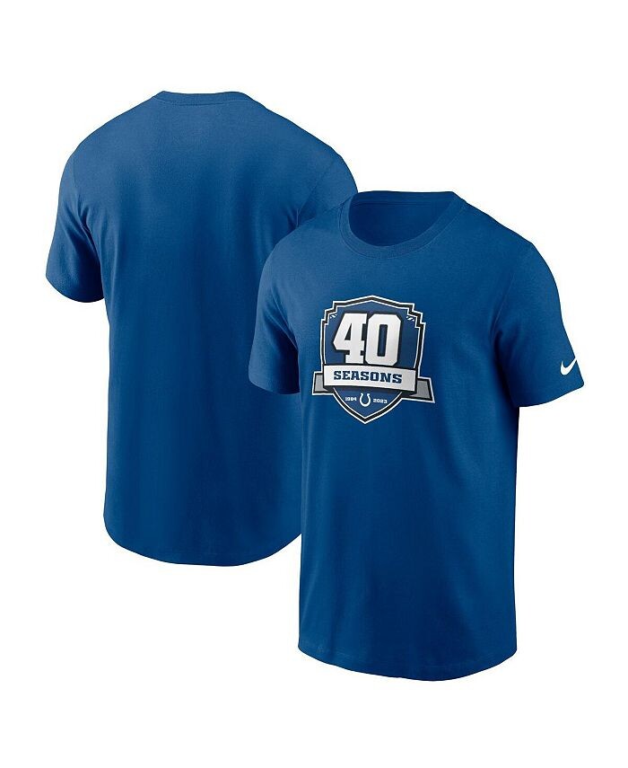 

Мужская футболка Essential к 40-летию Royal Indianapolis Colts Essential Nike, синий