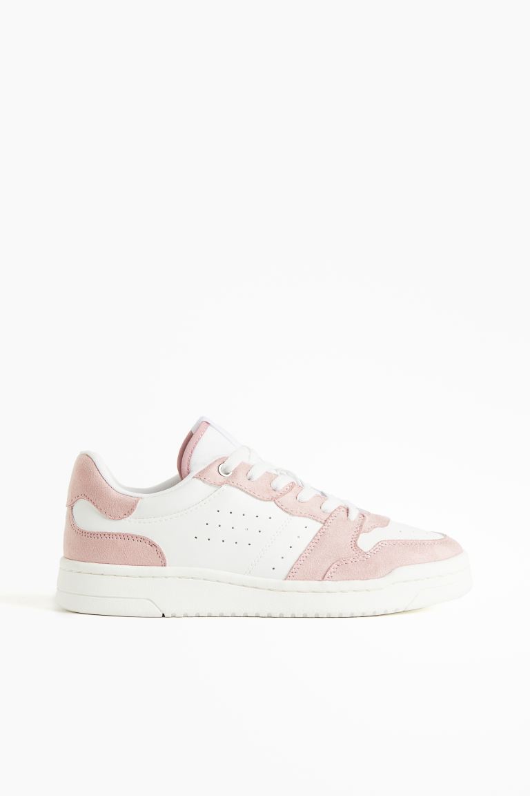 Кроссовки H&M, белый кроссовки на шнуровке befado розовый