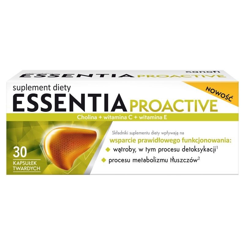 

Капсулы, поддерживающие функцию печени Essentia Proactive, 30 шт