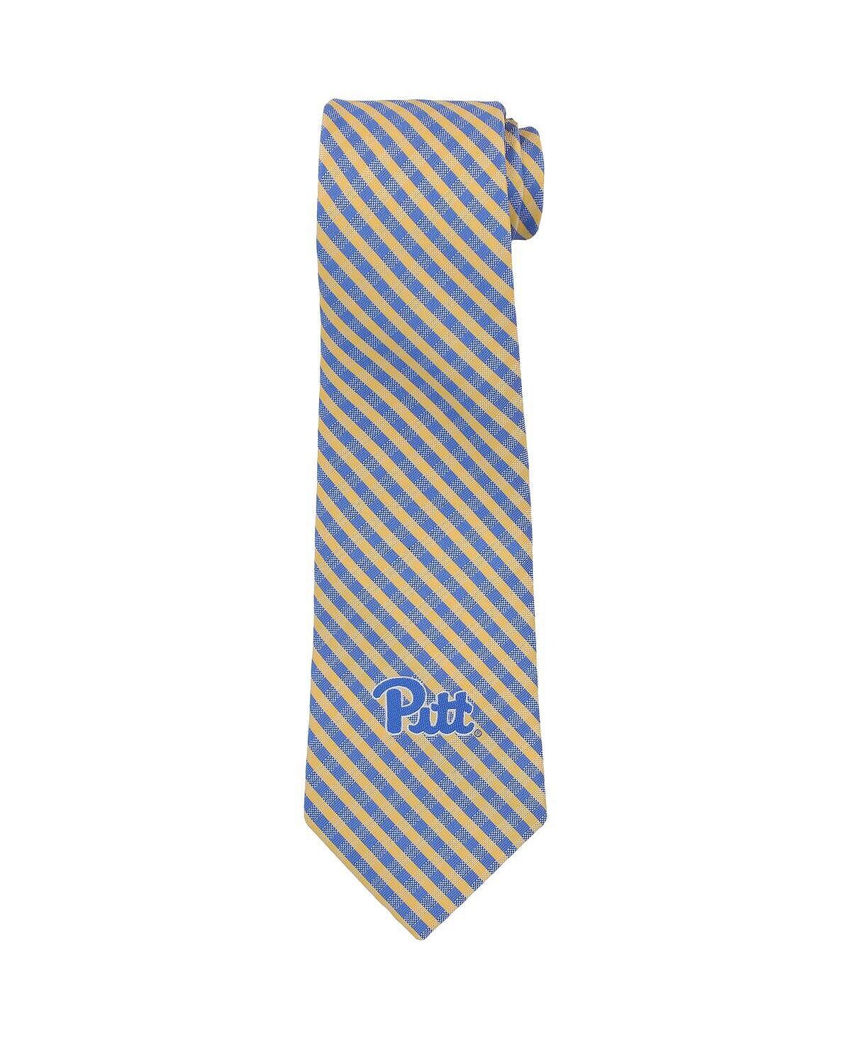 

Мужской галстук в клетку Pitt Panthers Eagles Wings