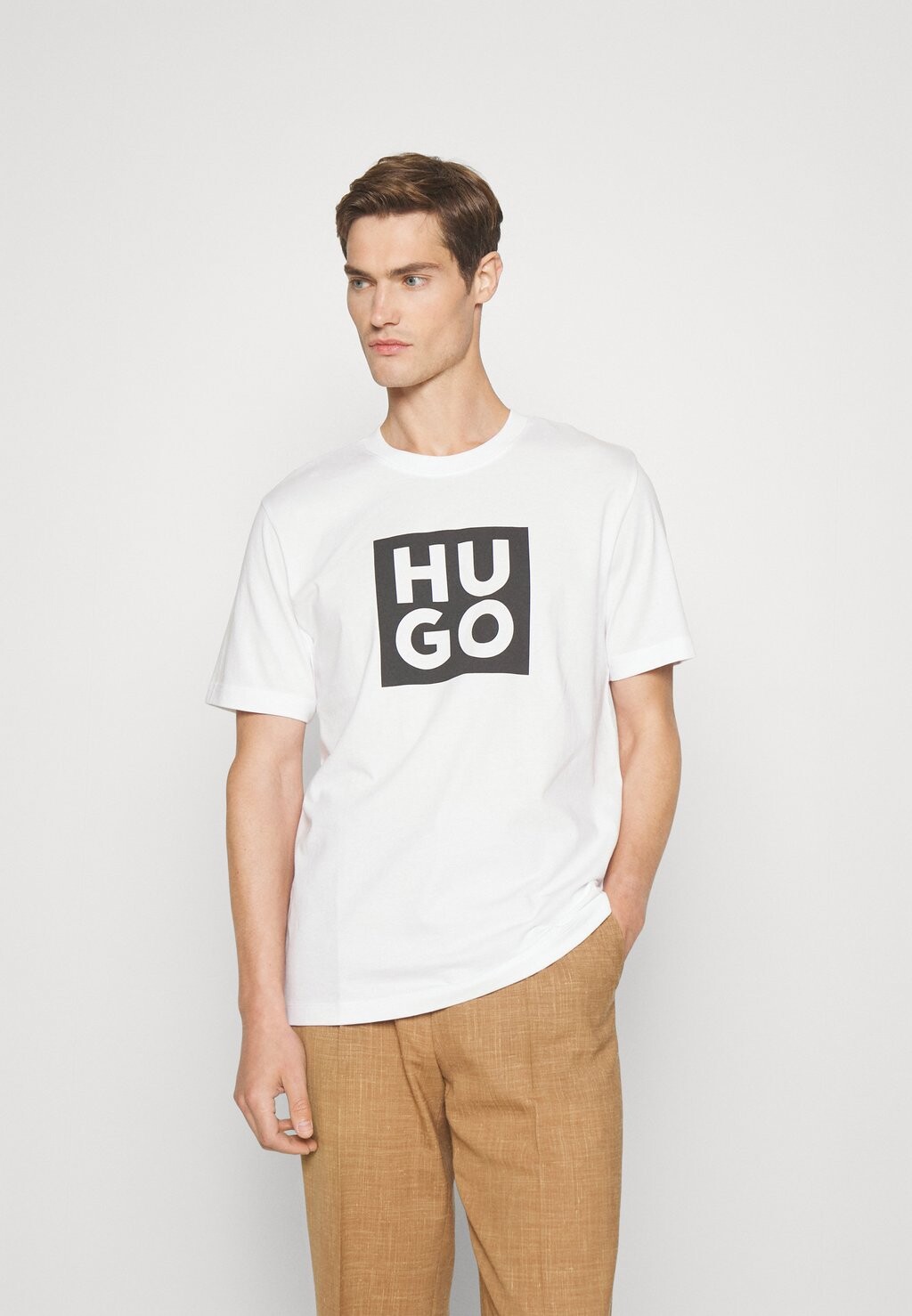 

Футболка с принтом DALTOR HUGO, цвет white