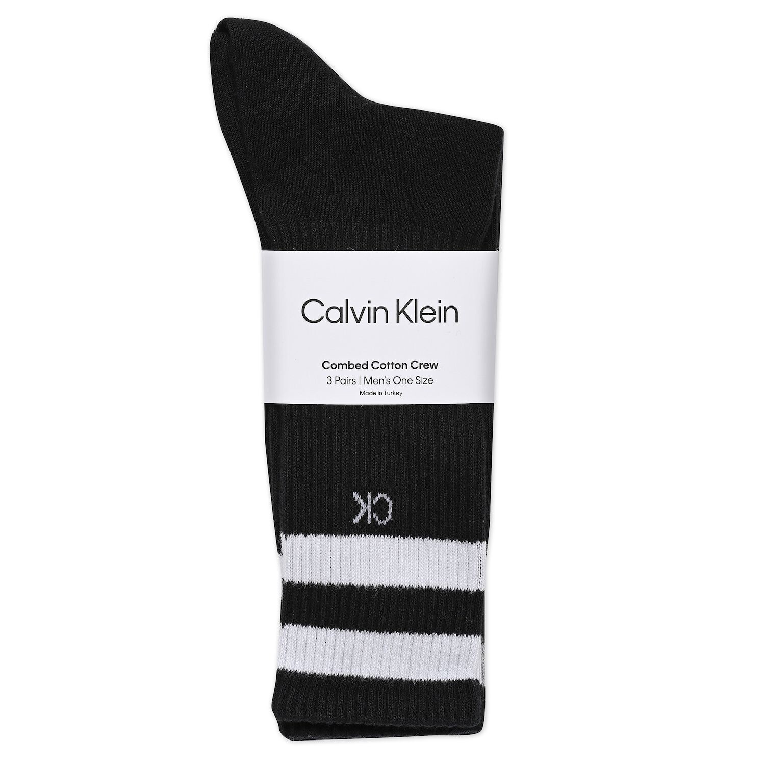

Набор из 3 мужских носков в полоску Calvin Klein Crew
