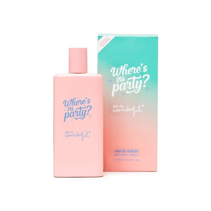 

Туалетная вода унисекс Where's the Party EDT Mr. Wonderful, 150