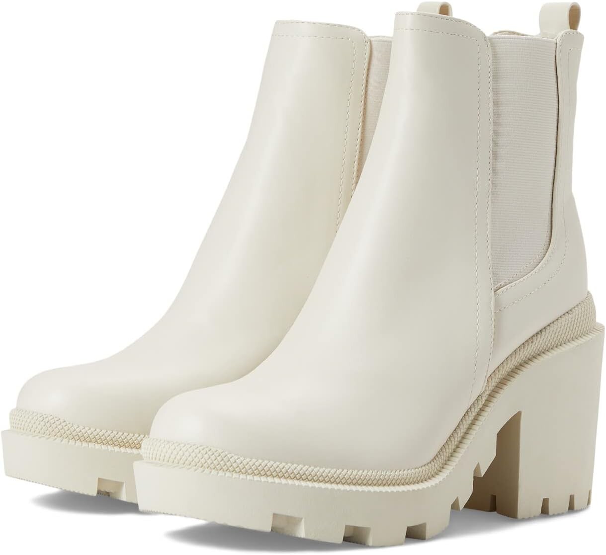 Ботинки Челси Forme 3 Nine West, цвет Cream