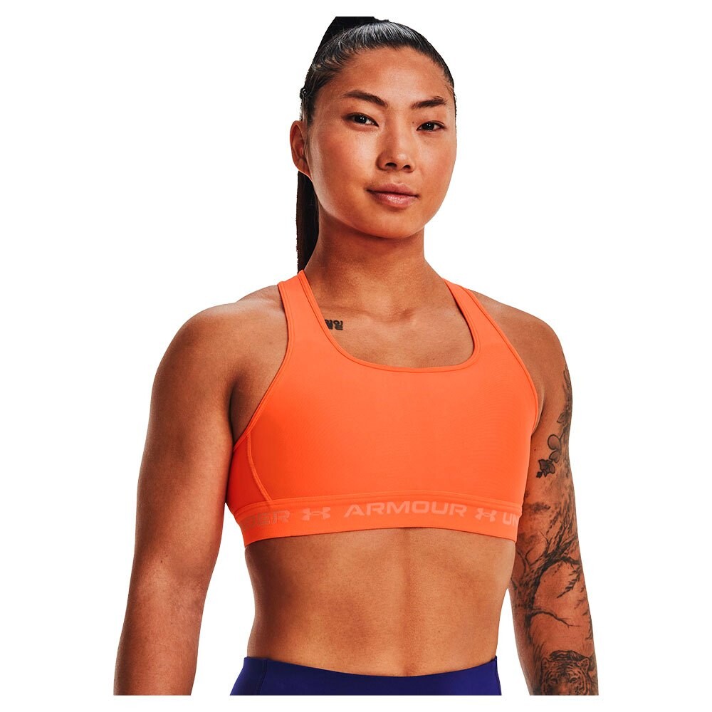 

Спортивный топ Under Armour Crossback Medium Support, оранжевый