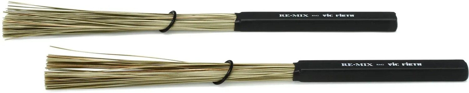 

Кисти Vic Firth REMIX (пара) - африканская трава