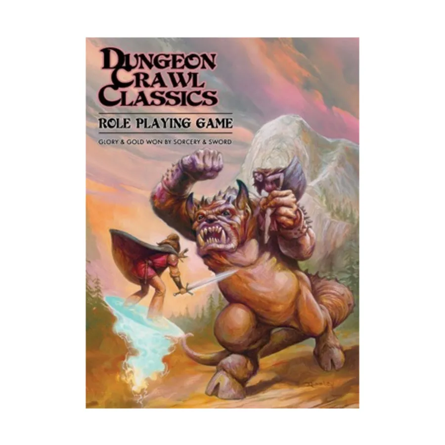 

DCC RPG - Core Rulebook (Limited Edition, Jeff Easley Cover), Dungeon Crawl Classics Role Playing Games (Goodman Games), твердый переплет