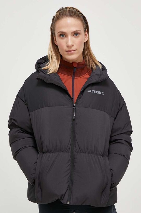 

Дутая лыжная куртка adidas TERREX, черный