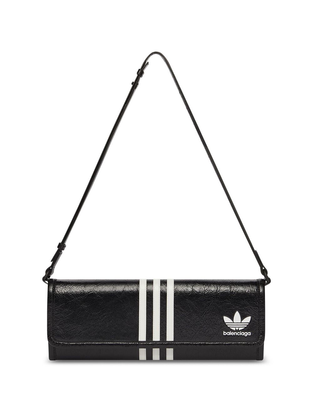 

Кошелек Balenciaga / Adidas на ремешке Balenciaga, черный