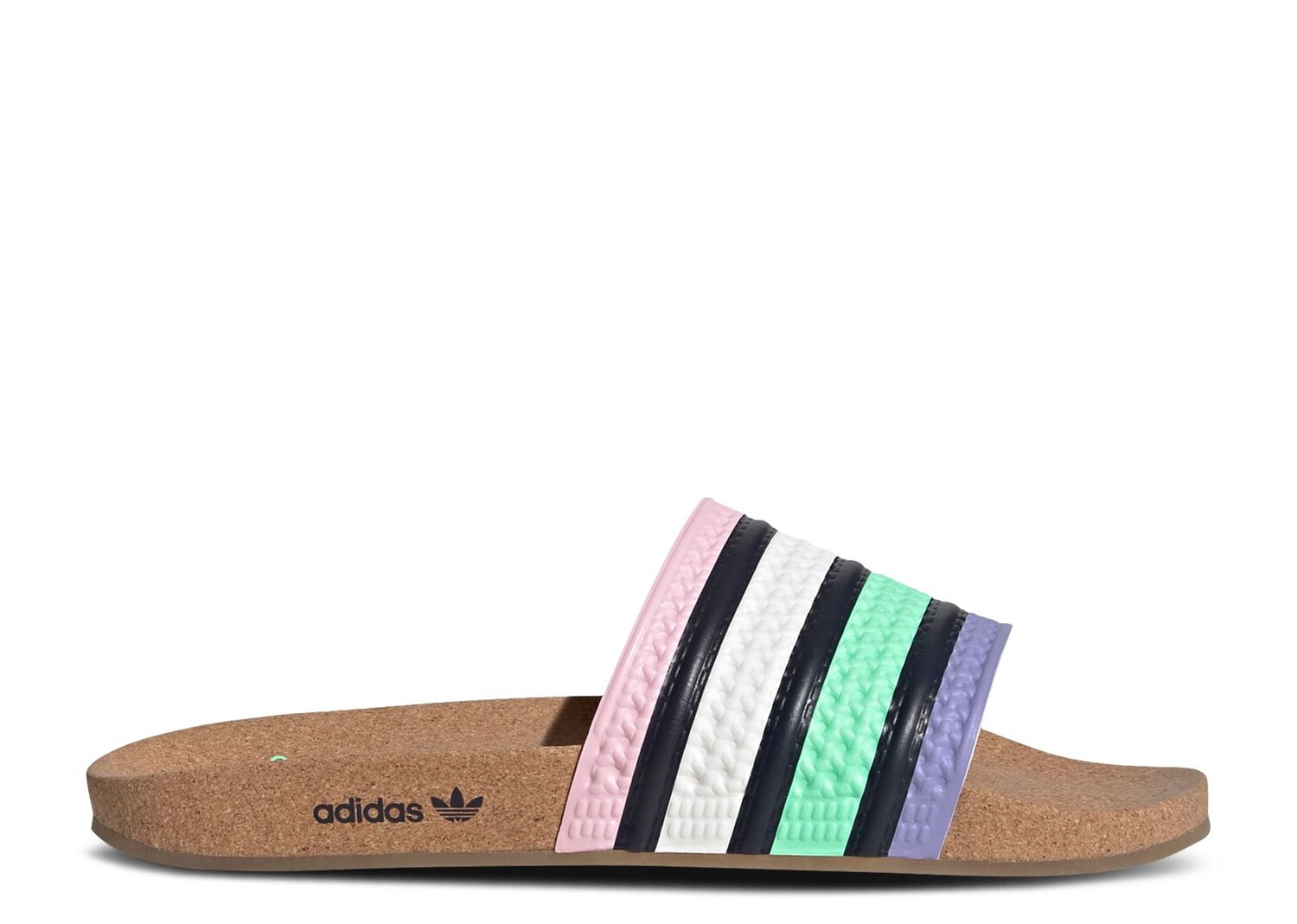 

Кроссовки adidas Adilette Slide 'Cork - Pulse Mint Legend Ink', синий, Синий;белый