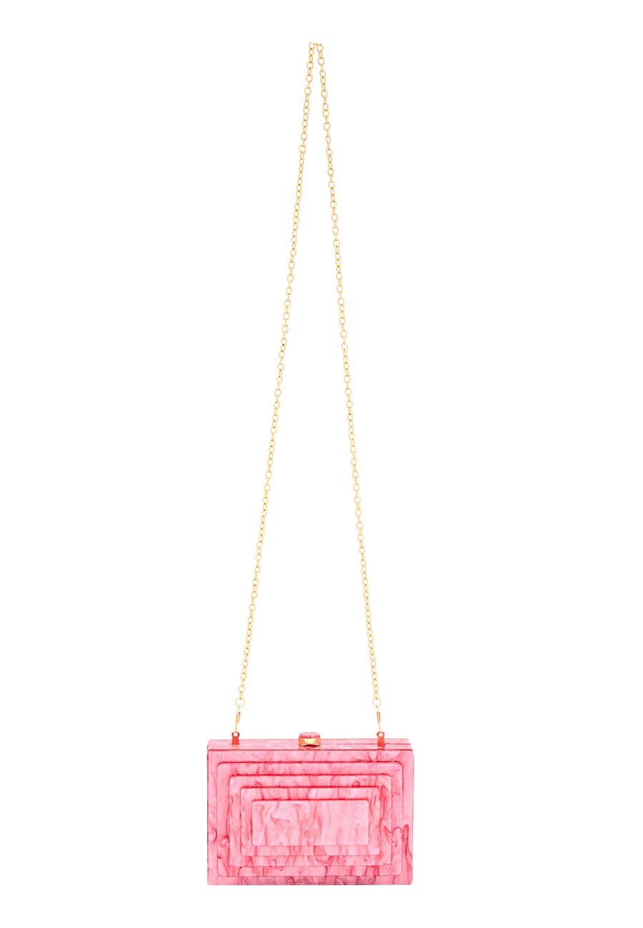 

Клатч faina Clutch, цвет Pink/Light pink