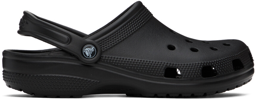

Черные классические сабо Crocs