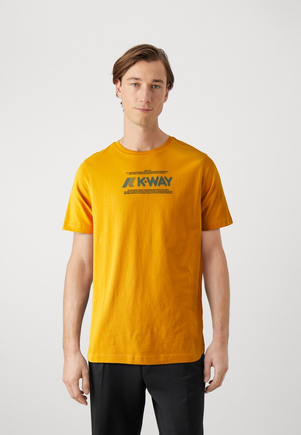 

Футболка с принтом ODOM TYPO UNISEX K-Way, оранжевый