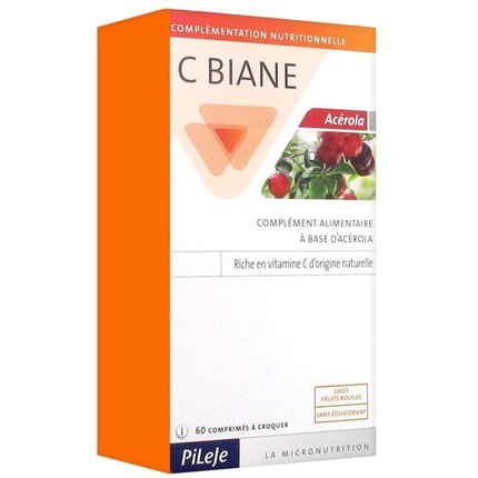 C Biane, 60 шт., капсулы, Pileje пробиотик pileje lactibiane atb 10 шт