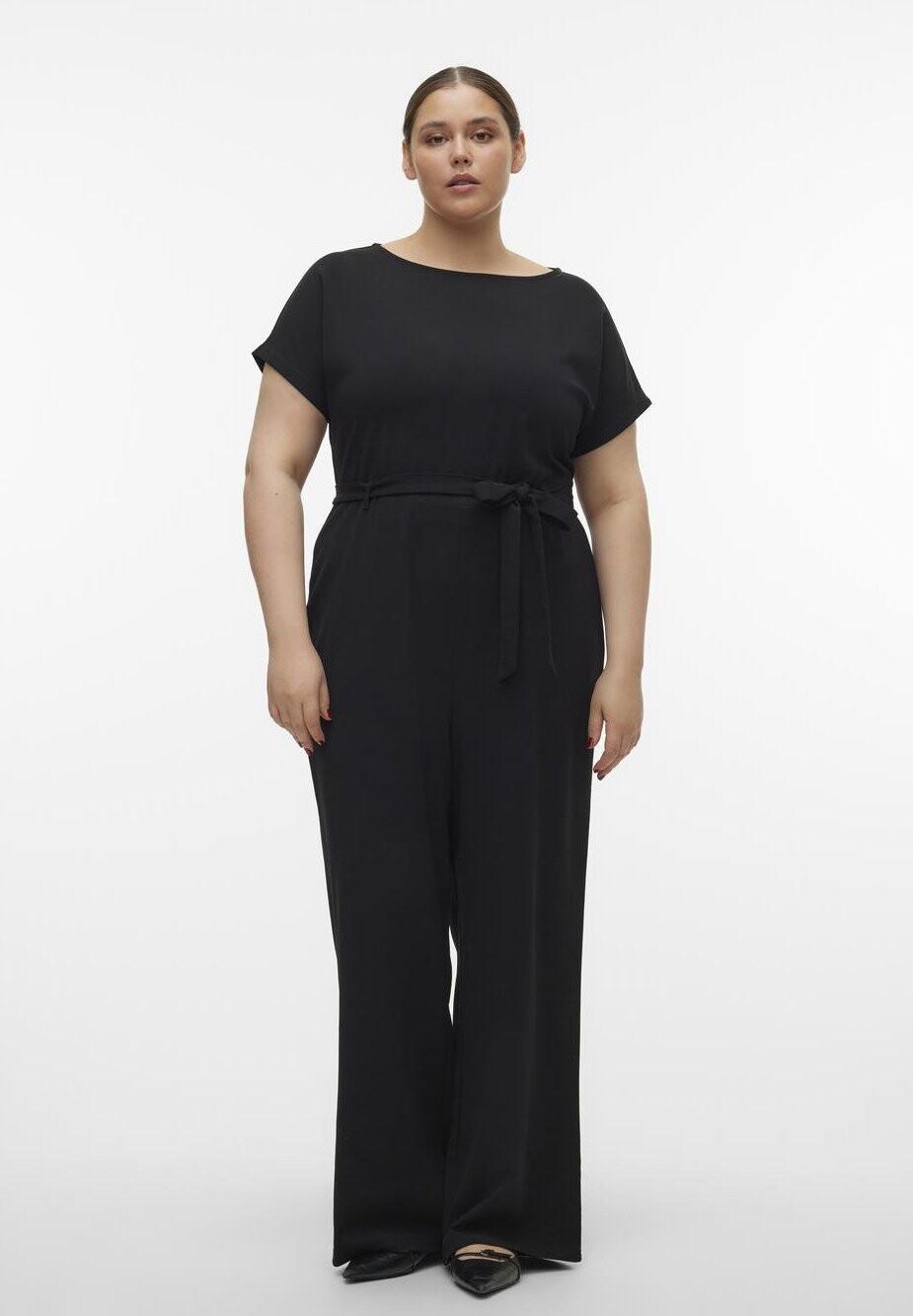 

Комбинезон Vmcfati Batsleeve Vero Moda Curve, черный