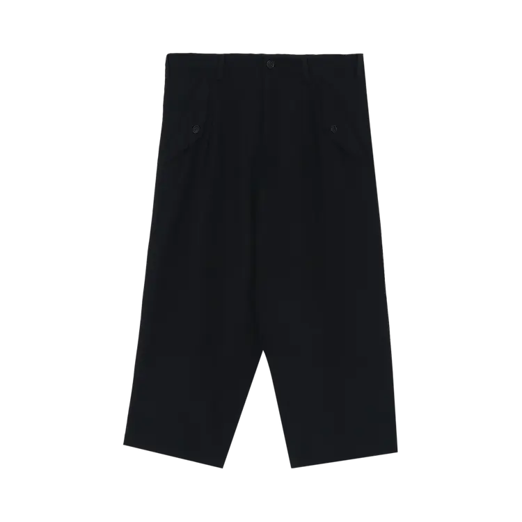 

Брюки Yohji Yamamoto Army Gabardine Tuck 'Black', черный