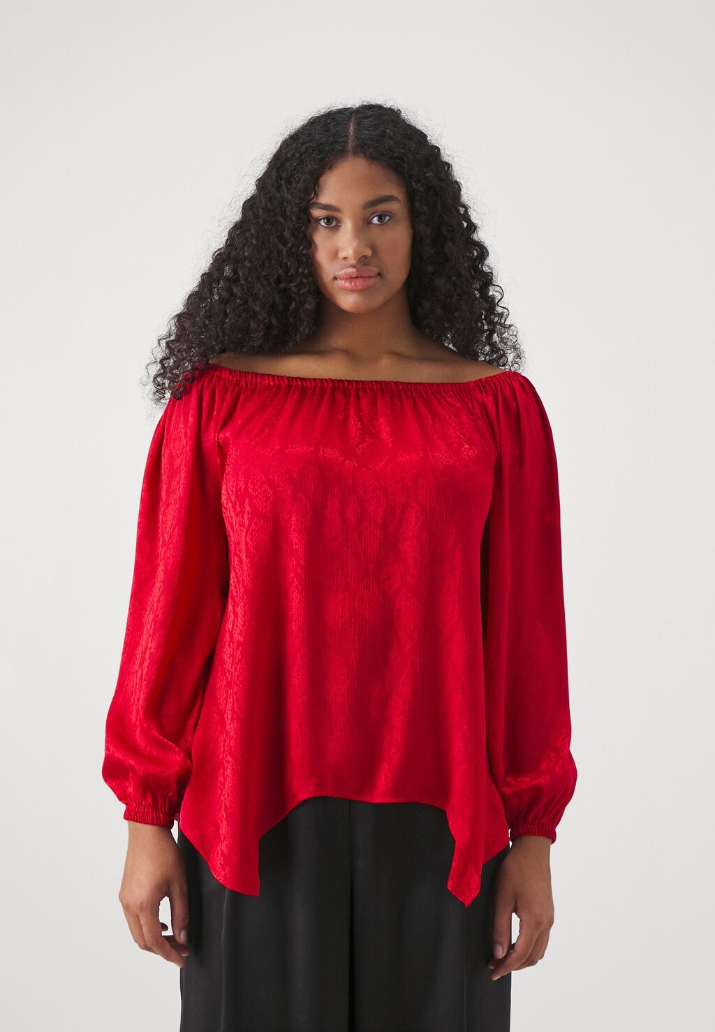 

Блузка MICHAEL Michael Kors HANK HEM BOAT, цвет crimson