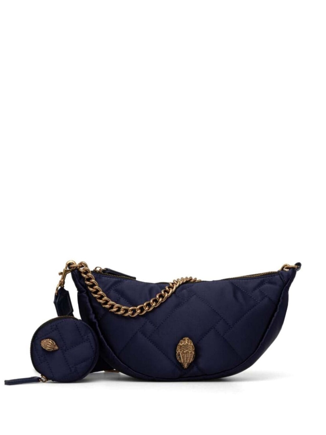 

Стеганая сумка через плечо Kurt Geiger London, синий