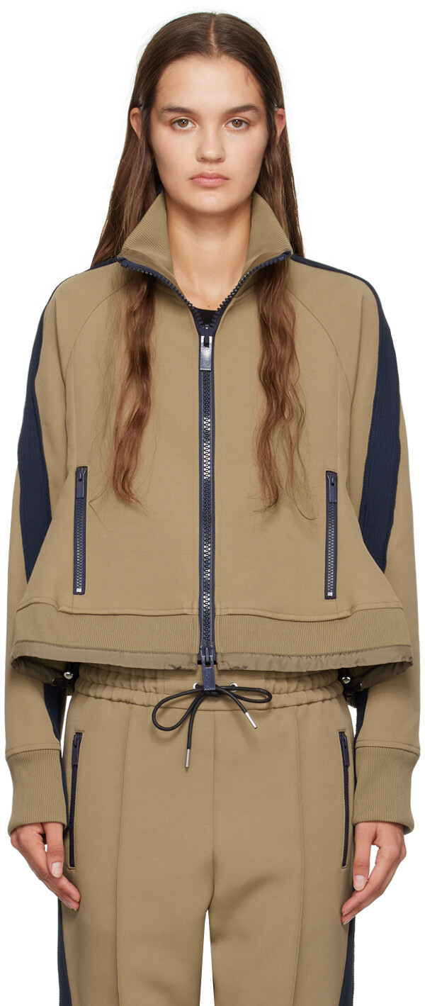 

Бежевая куртка реглан sacai, Бежевый