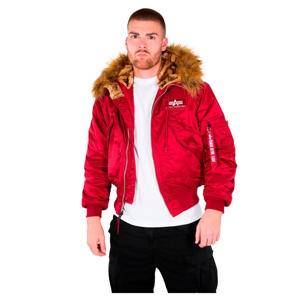 

Куртка Alpha Industries 45P Custom, красный