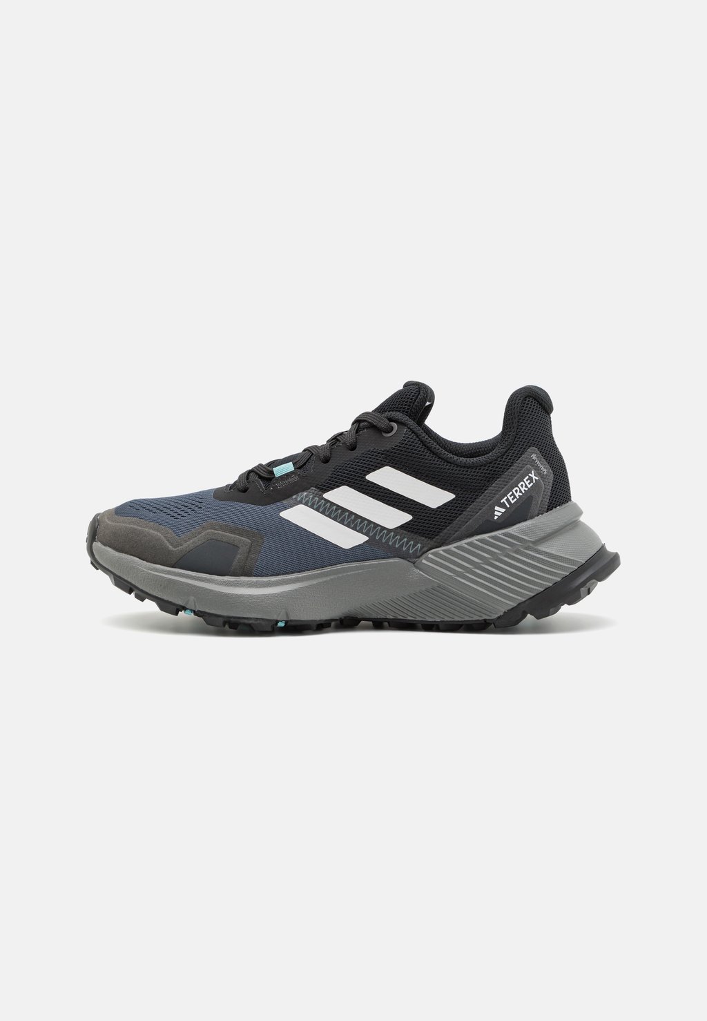 Кроссовки для бега по пересеченной местности TERREX SOULSTRIDE RUNNING SHOES Adidas Terrex, цвет core black/crystal white/grey
