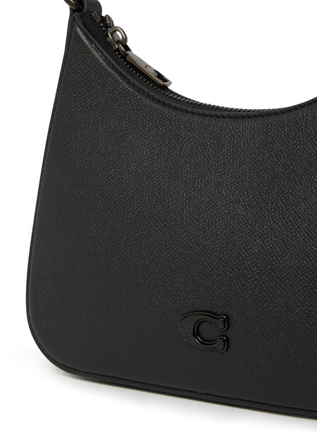 

Кроссбоди Hobo с перекрестной текстурой Coach, черный