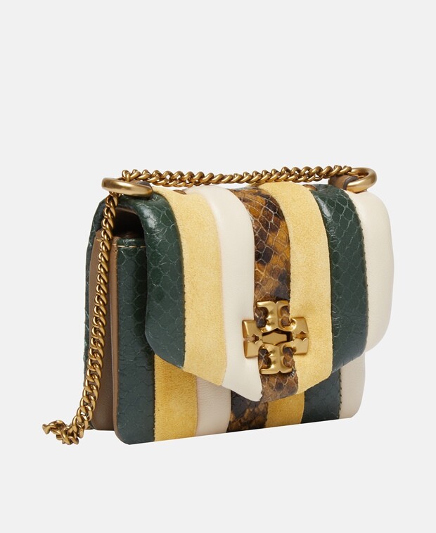 

Кожаная сумка через плечо Tory Burch, желтый