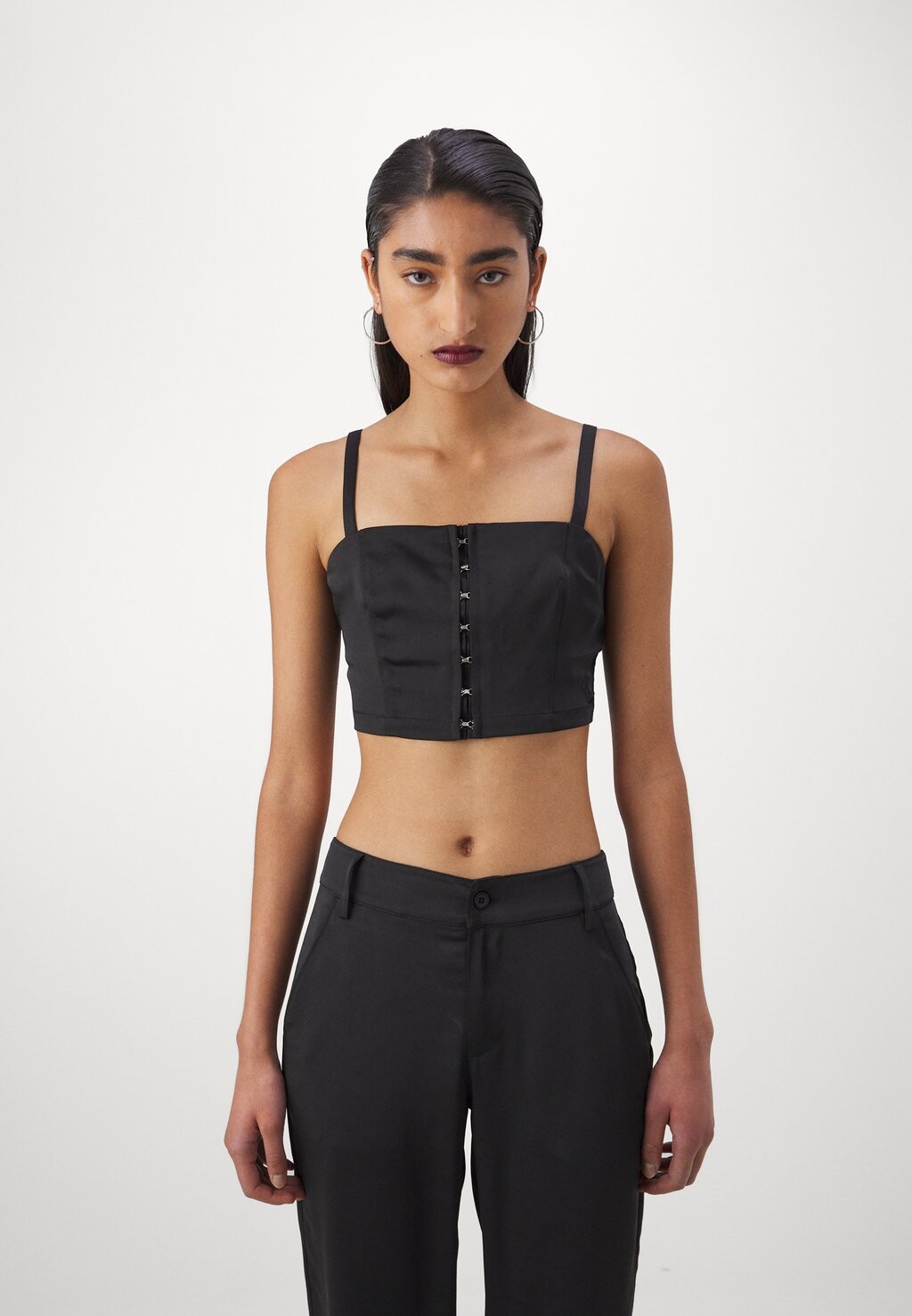 

Топ EXCLUSIVE HOOK EYE TUBE Calvin Klein Jeans, черный