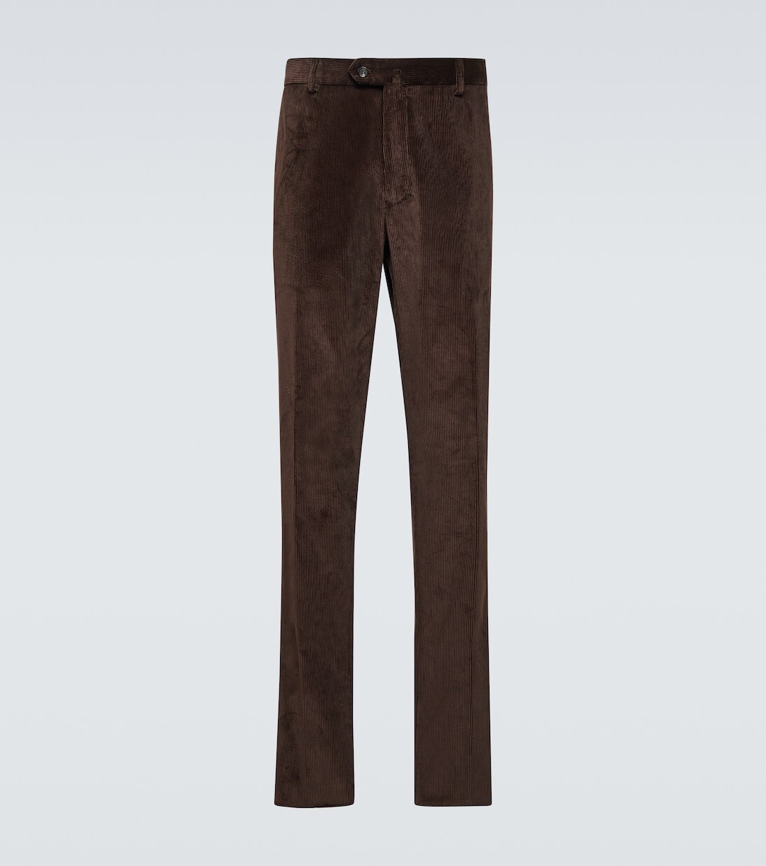 

Узкие хлопковые брюки panta flat Loro Piana, коричневый
