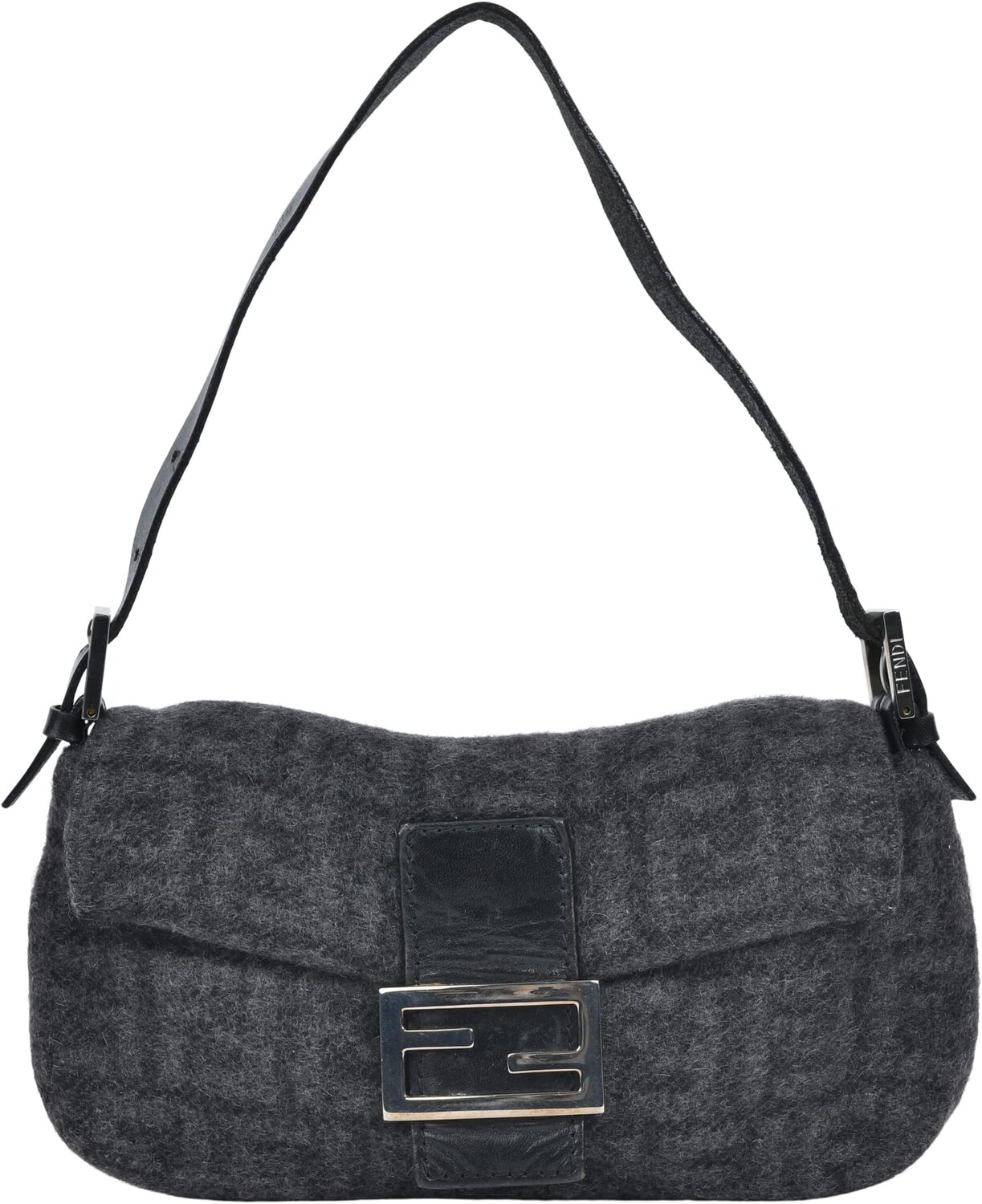 

Сумка Fendi Zucca Baguette Zappos PreLoved, серый