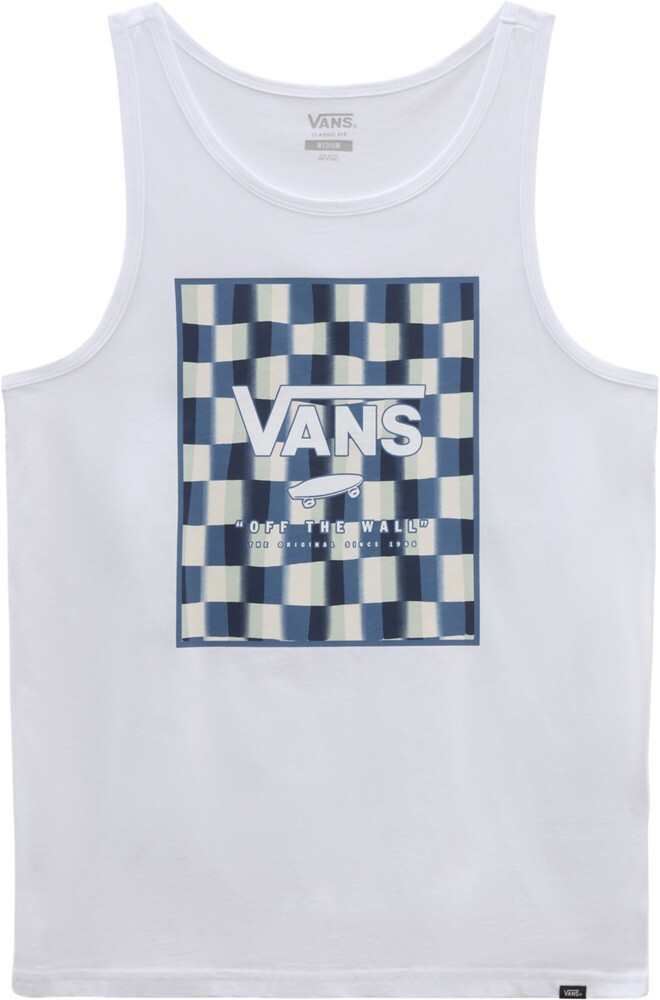 Футболка Vans Mn Print Box Tank, белый