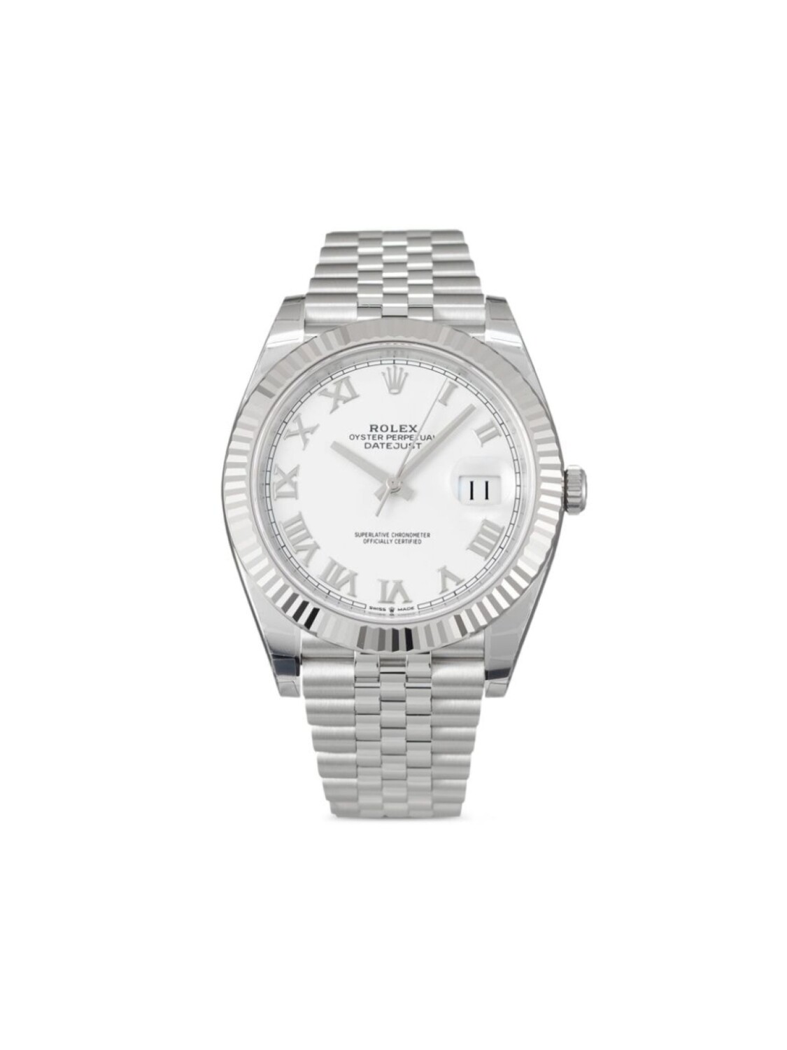 

Rolex наручные часы Datejust unworn 41 мм (2024 год), белый