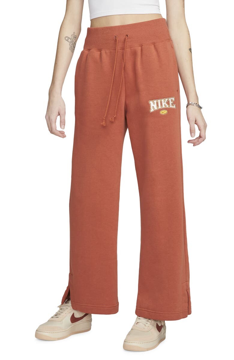 

Спортивная одежда Phoenix Fleece Wide Leg Sweatpants NIKE, Коричневый