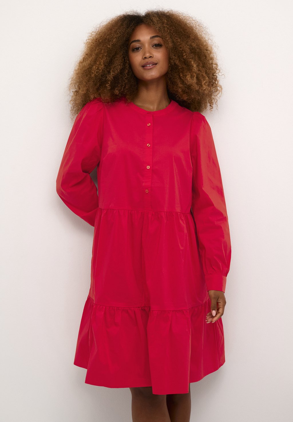 Дневное платье CUANTOINETT NOOR Culture, цвет fiery red