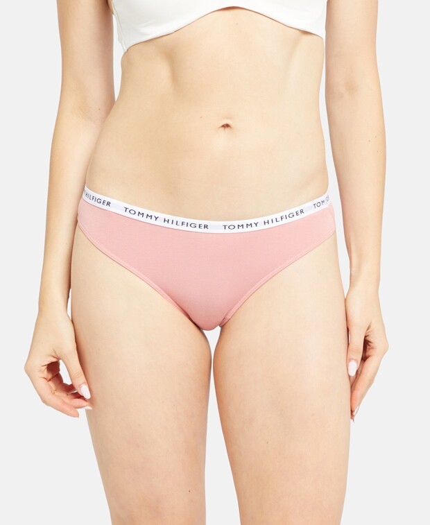 

Стринги, упаковка 3 шт. Tommy Hilfiger, античный розовый