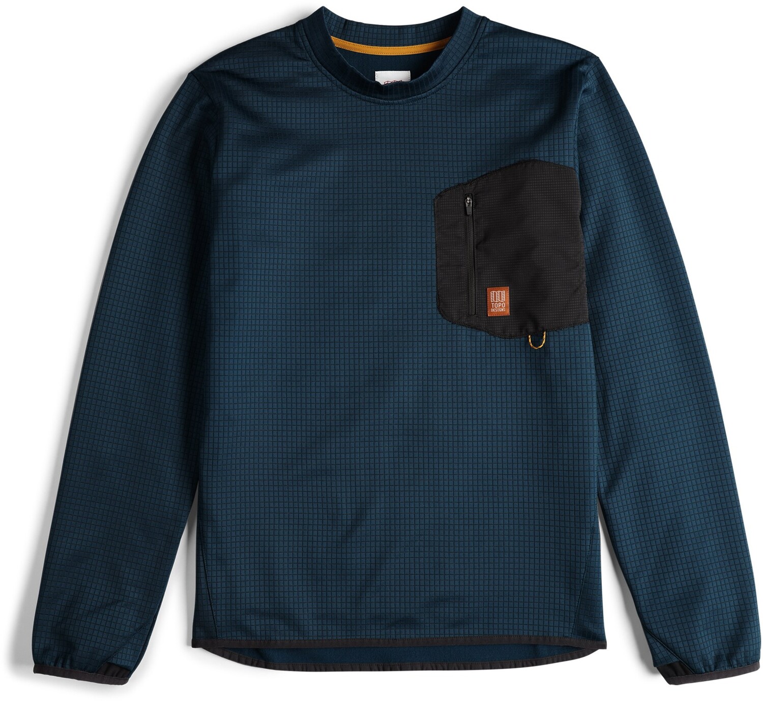 

Рубашка с круглым вырезом Global Midlayer - Мужская Topo Designs, синий