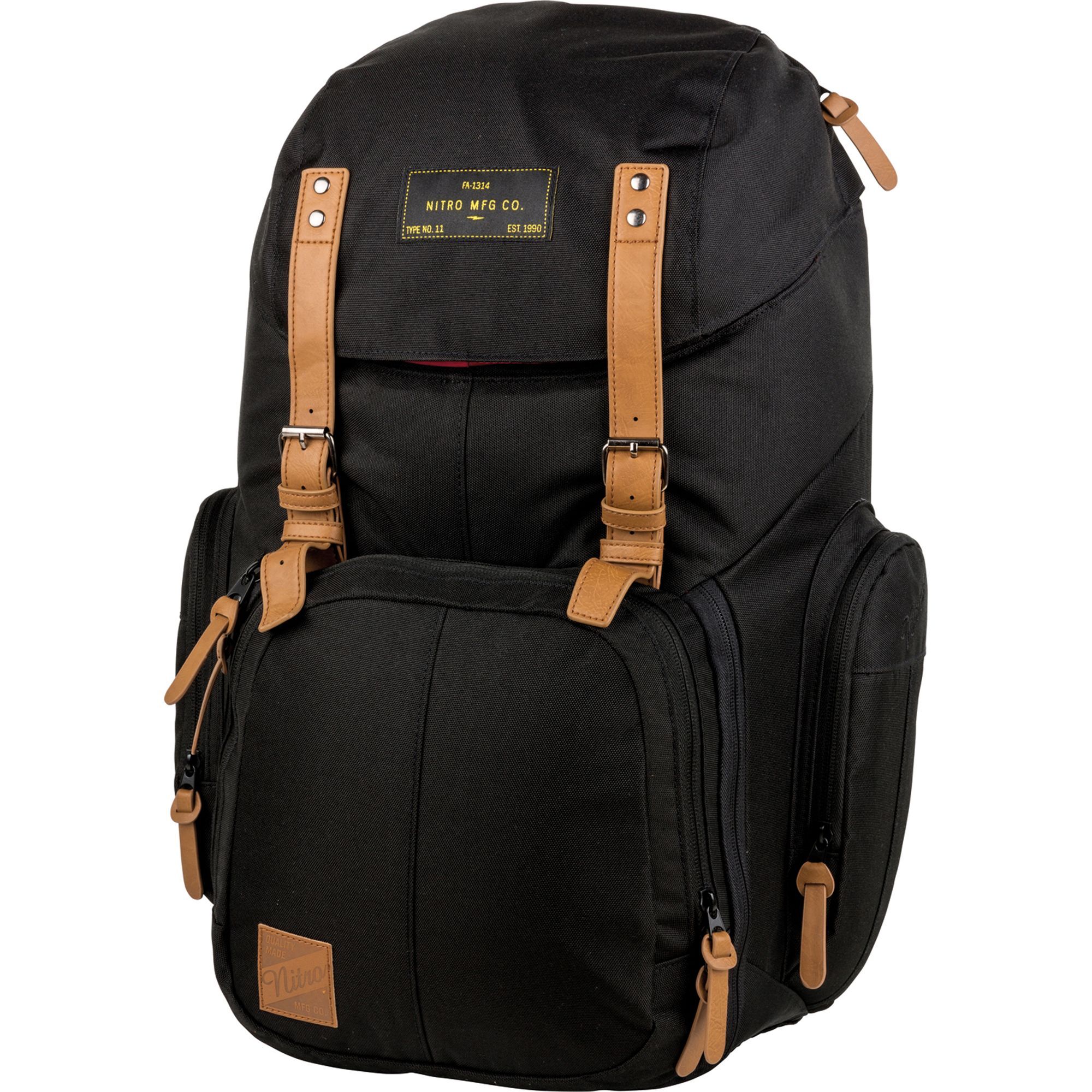Рюкзак Nitro Urban Weekender 55 cm Laptopfach, настоящий черный