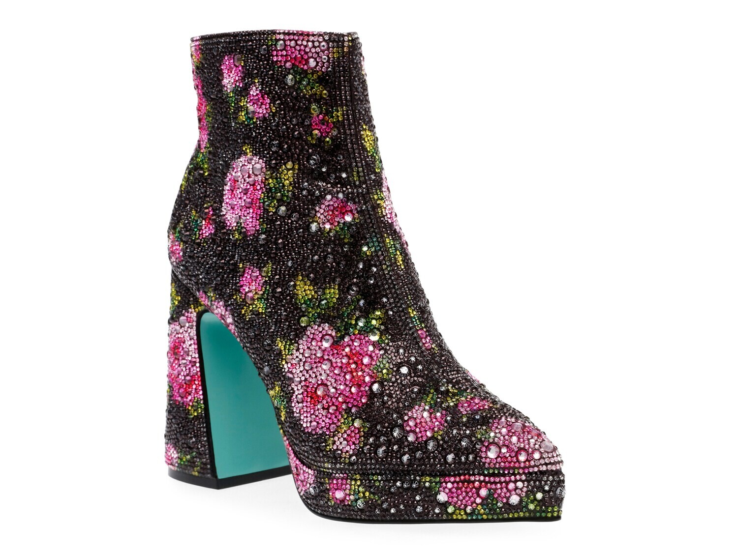 

Бетси Джонсон Делла Бути Betsey Johnson, черный/розовый цветочный принт