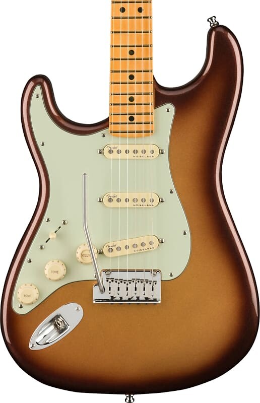 

Электрогитара Fender American Ultra Stratocaster Electric Guitar, Left-Handed, Mocha Burst