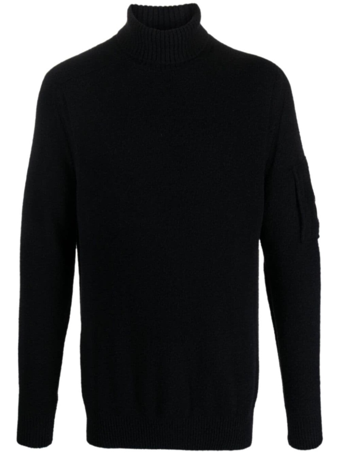 

Джемпер в рубчик с линзами CP Company, черный