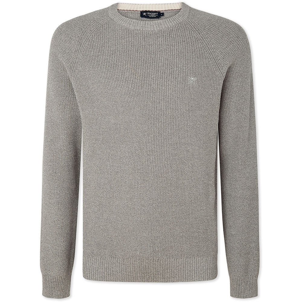 

Свитер Hackett Mouline Crew Neck, серый