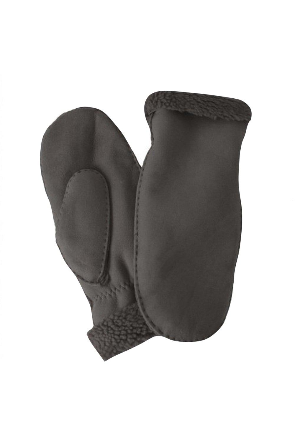 Полные рукавицы из овчины Eastern Counties Leather, черный