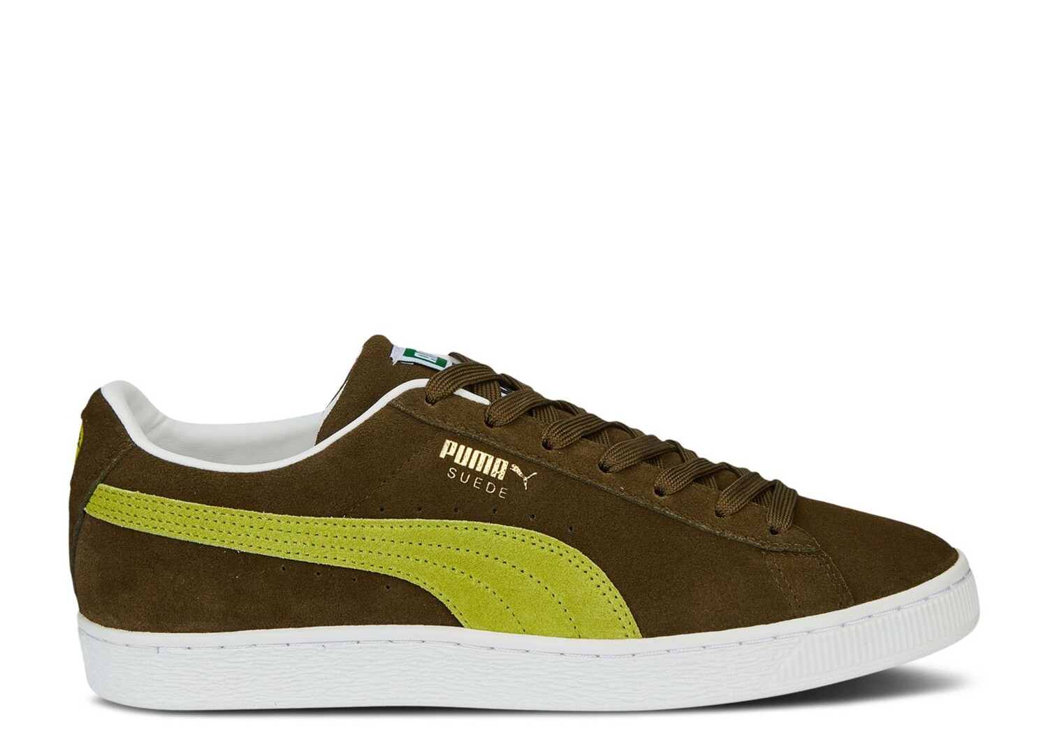 

Кроссовки Puma Suede Classic 21 'Deep Olive Tart Apple', зеленый