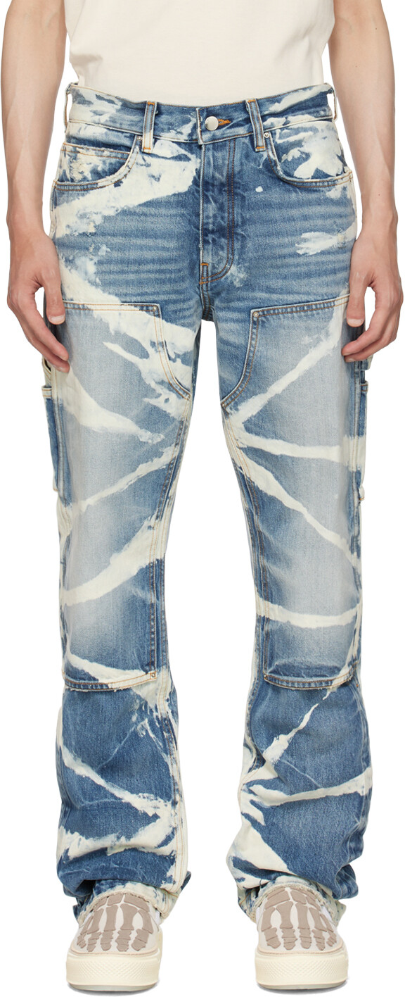 

Синие винтажные плотницкие джинсы AMIRI